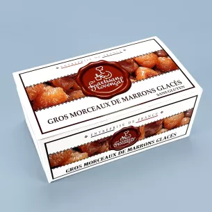 Ballotin bois gros morceaux marrons glacés