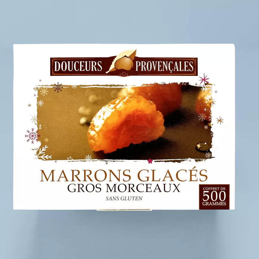 Spécialité provençale de marrons glacés artisanaux