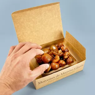 Marrons glacés en gros morceaux