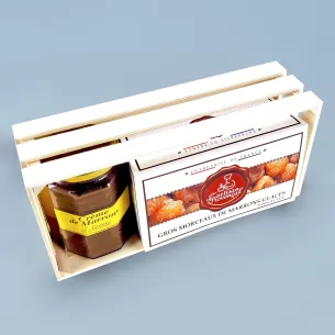 Ballotin de marrons glacés de Provence