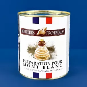 mont blanc dessert marrons