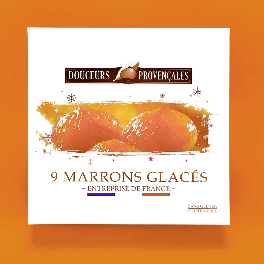 Marrons glacés DOUCEURS PROVENCALES : la boite de 160g à Prix Carrefour