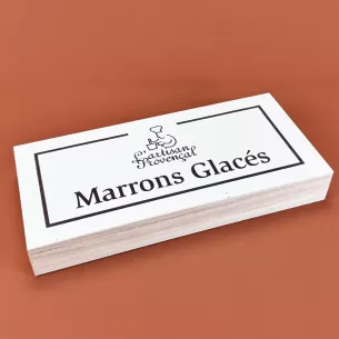 coffret de marrons glacés