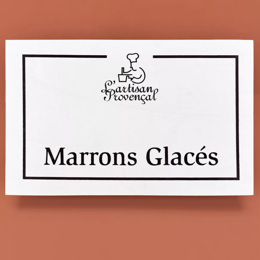 Ballotin de gros morceaux de marrons glacés Douceurs Provençales