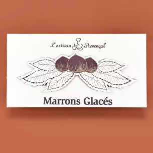 coffret bois 10 marrons entiers châtaignier