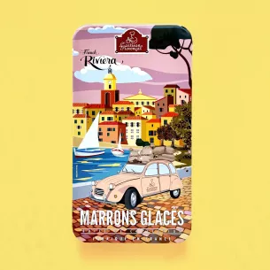 French Riviera tin