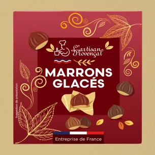 Étui 4 marrons traditionnels