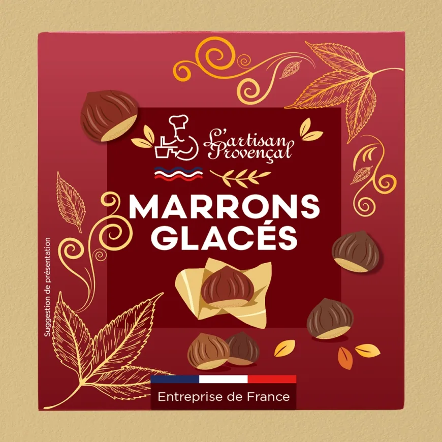 Étui 4 marrons traditionnels